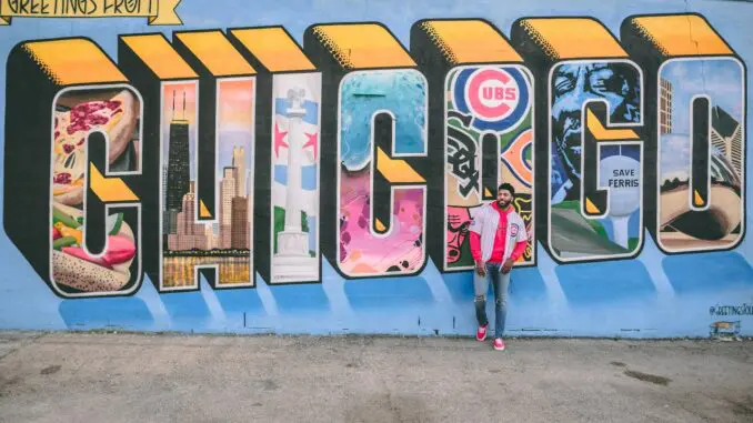 Chicago CBT Trauma Revolution History Man with Chicago Sign