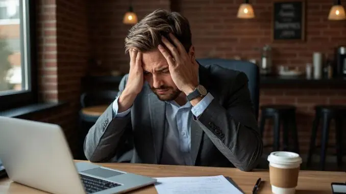 northcenter man stressed out with anxiety and needs cbt from the Calm Anxiety CBT Therapy Clinic