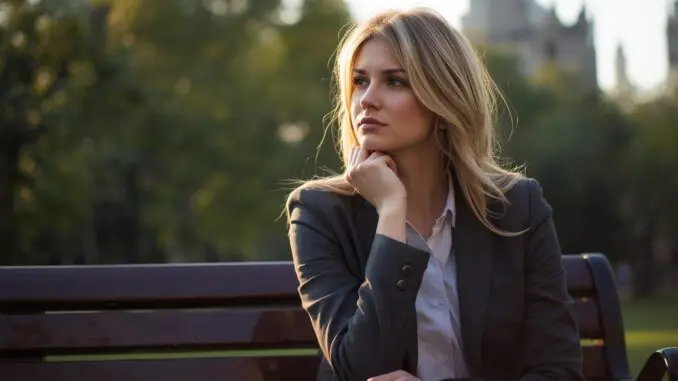 young woman in Lincoln Park Chicago with GAD considering therapy