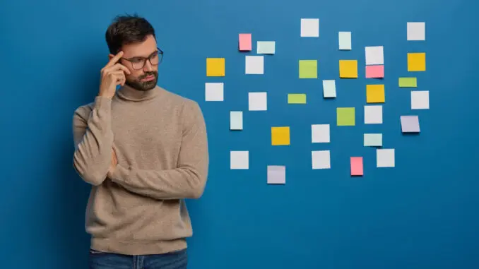 man who has perfectionism ruining relationship