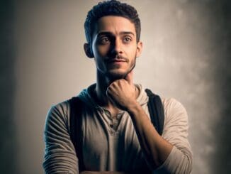 man wondering if CBT helps with anxious thinking