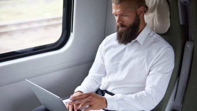 man who is burned out from work on metra chicago and has GAD