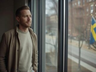 andersonville trauma therapist man looking out window calm anxiety clinic chicago