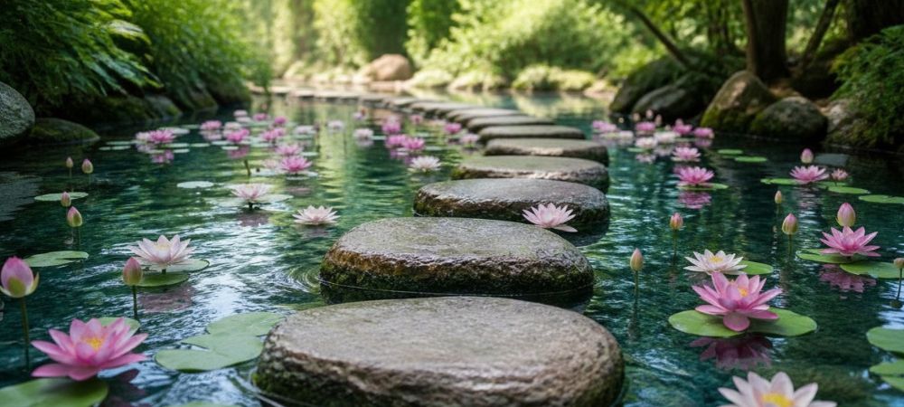 stepping stones representing structured path adhd in chicago at calm anxiety cbt therapy clinic Adult ADHD therapy Chicago — CBT therapist at Calm Anxiety Clinic